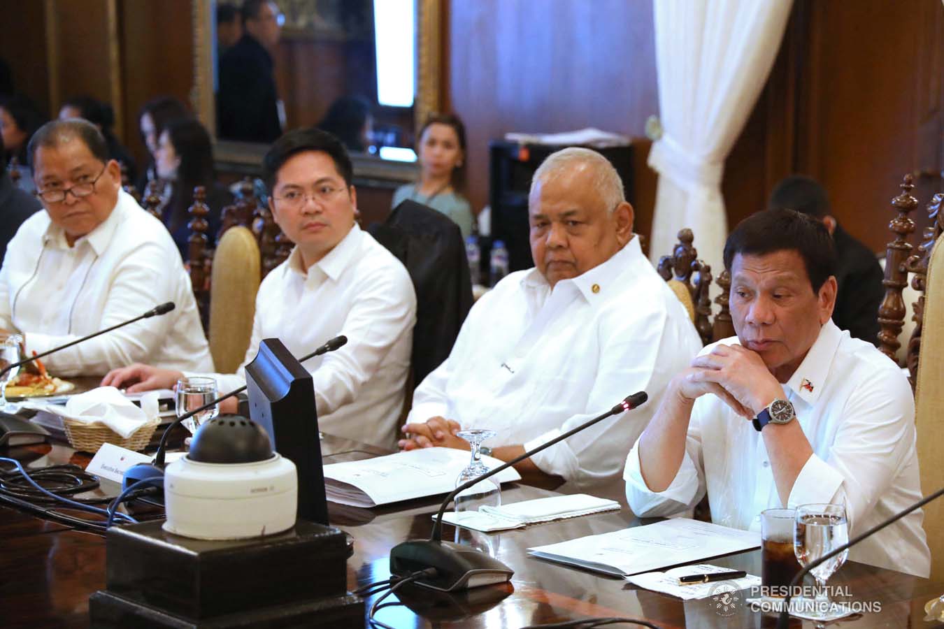 President Rodrigo Roa Duterte presides over the 41st Cabinet Meeting at the Malacañan Palace on September 4, 2019. ACE MORANDANTE/PRESIDENTIAL PHOTO