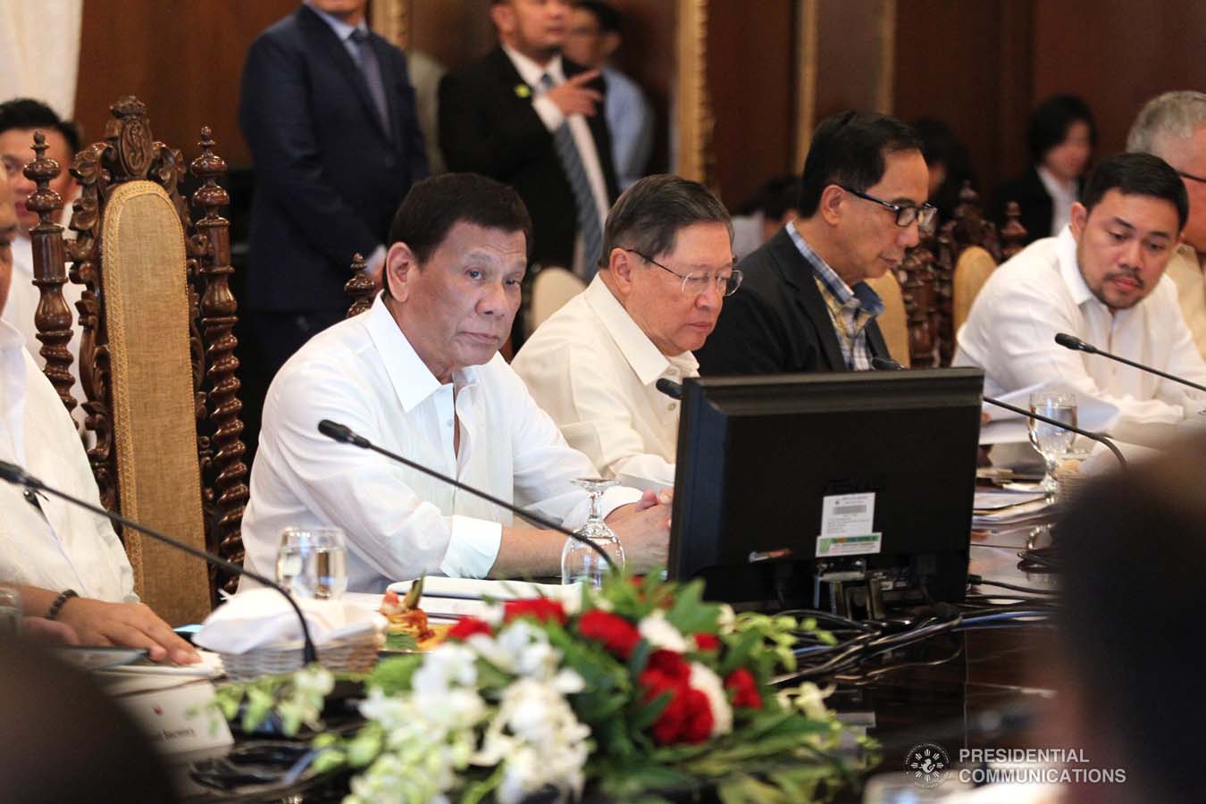 President Rodrigo Roa Duterte presides over the 41st Cabinet Meeting at the Malacañan Palace on September 4, 2019. ACE MORANDANTE/PRESIDENTIAL PHOTO