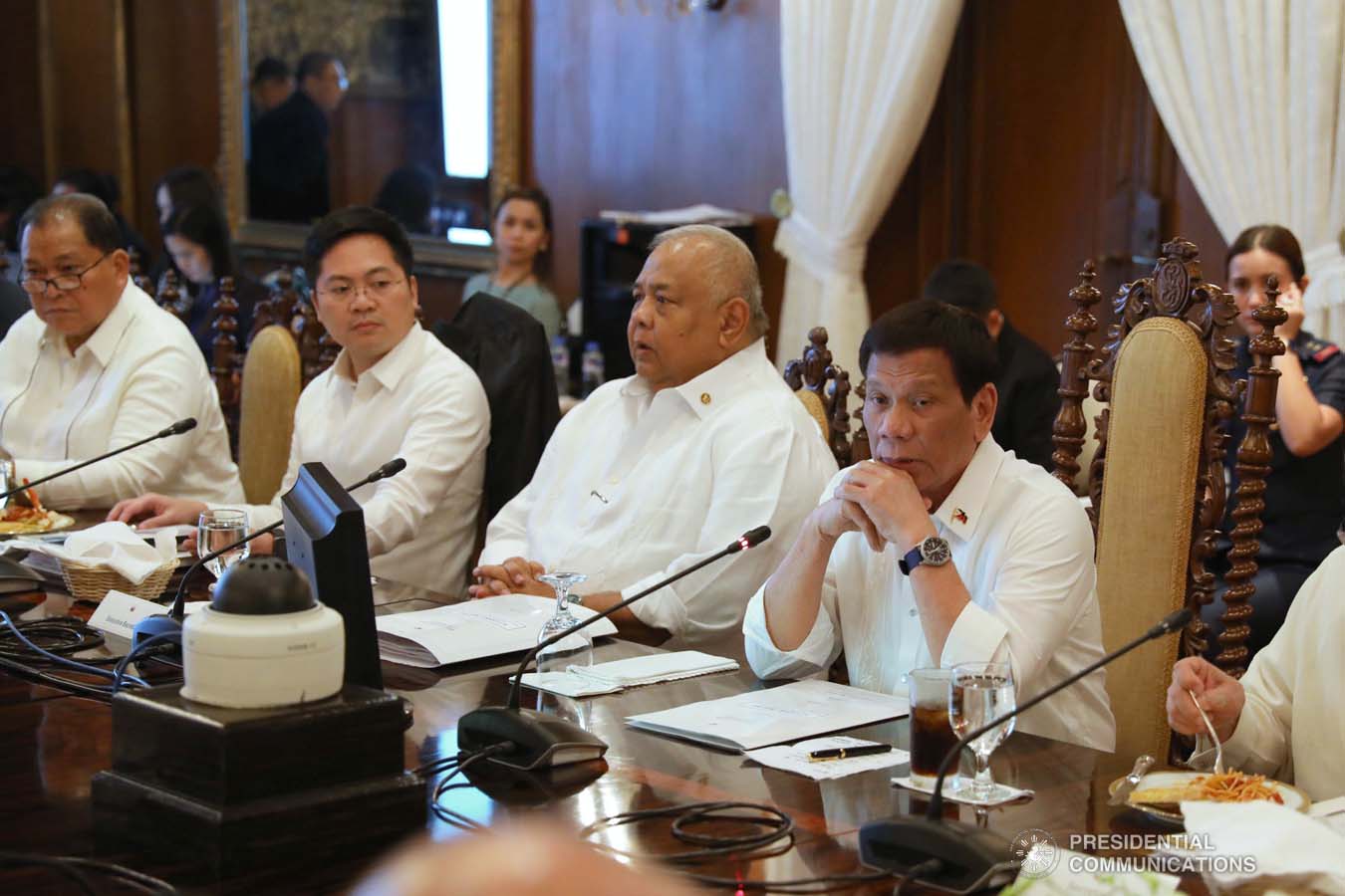 President Rodrigo Roa Duterte presides over the 41st Cabinet Meeting at the Malacañan Palace on September 4, 2019. ACE MORANDANTE/PRESIDENTIAL PHOTO