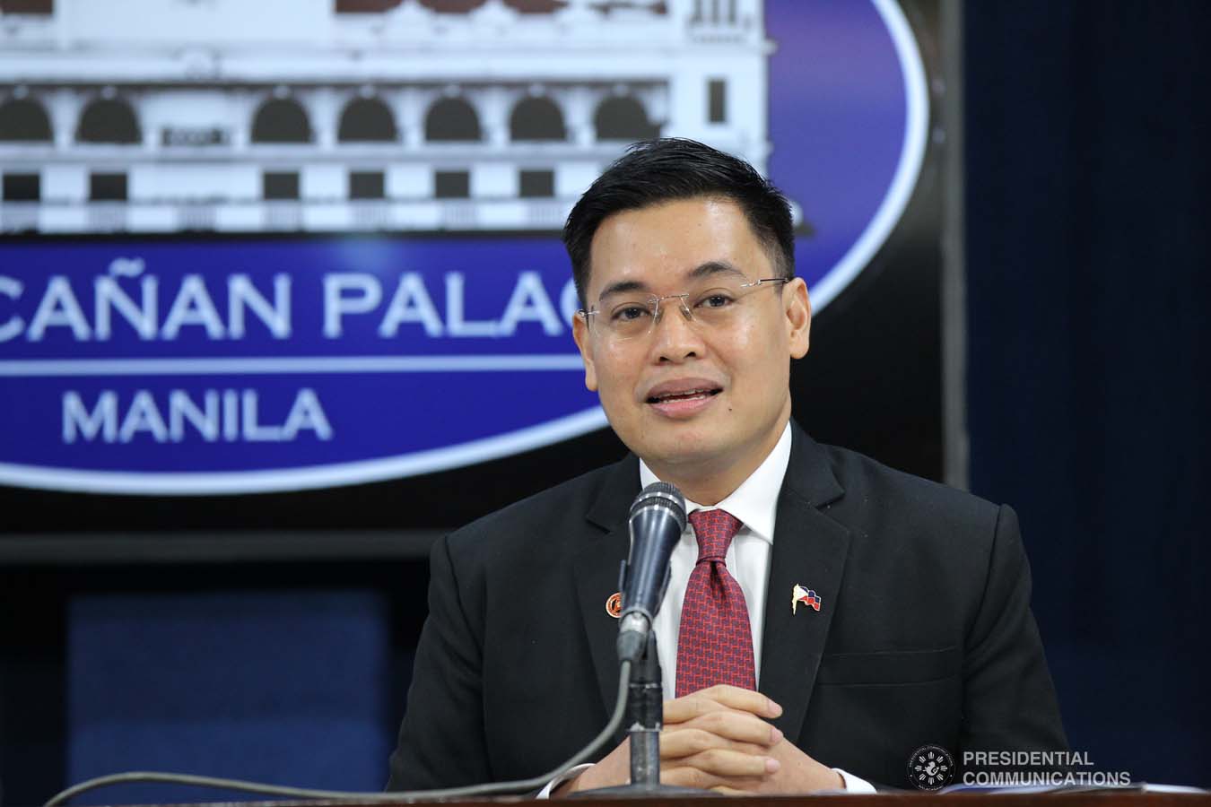 Chief of Presidential Protocol and Presidential Assistant on Foreign Affairs Robert Borje provides details on President Rodrigo Roa Duterte's visit to Russia during a press briefing at the New Executive Building in Malacañang on September 27, 2019. YANCY LIM/PRESIDENTIAL PHOTO
