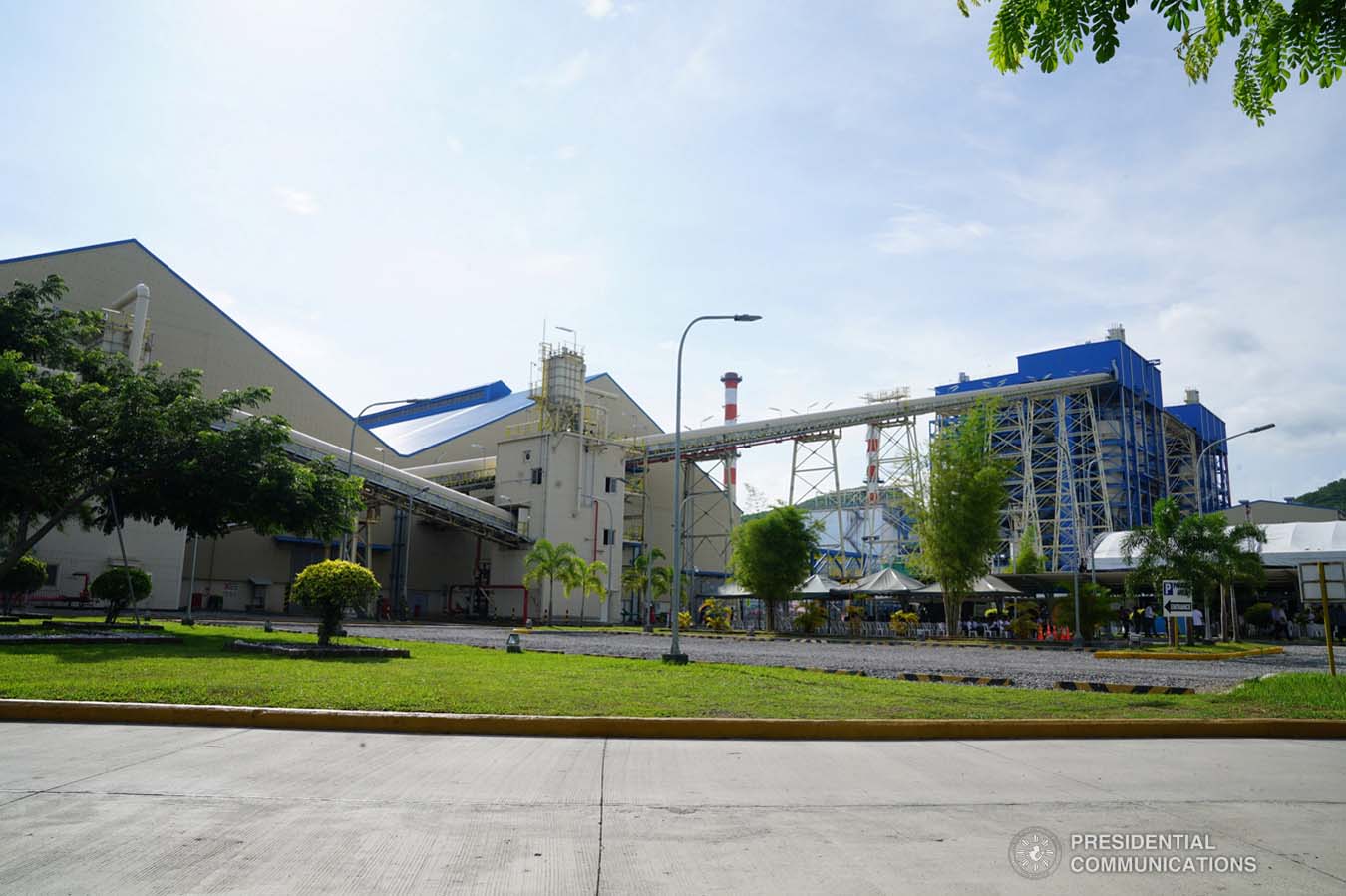 Photo shows the 105-Megawatt Coal-Fired Power Plant Phase 2 in Maasim, Sarangani Province. President Rodrigo Roa Duterte led its inauguration on November 22, 2019. JOEY DALUMPINES/PRESIDENTIAL PHOTO