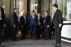 President Rodrigo Roa Duterte prepares to head over to Impact Exhibition and Convention Center in Nonthaburi, Thailand for his attendance to the 35th Association of Southeast Asian Nations (ASEAN) Summit Plenary on November 2, 2019. ACE MORANDANTE/PRESIDENTIAL PHOTO