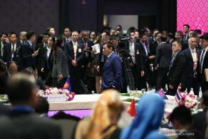 President Rodrigo Roa Duterte arrives at Impact Exhibition and Convention Center in Nonthaburi, Thailand for his attendance to the 35th Association of Southeast Asian Nations (ASEAN) Summit Plenary on November 2, 2019. SIMEON CELI JR./PRESIDENTIAL PHOTO