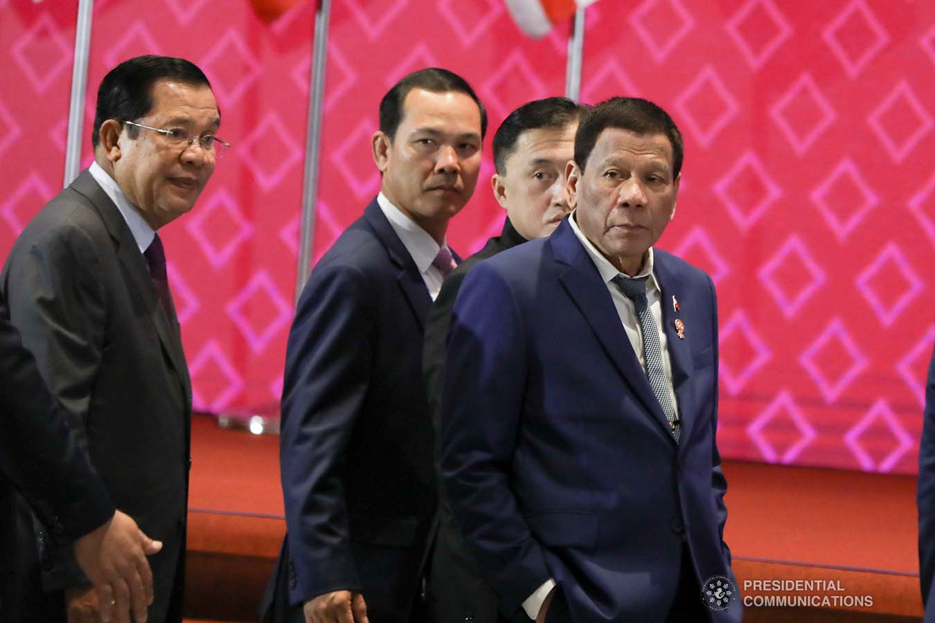 President Rodrigo Roa Duterte arrives at Impact Exhibition and Convention Center in Nonthaburi, Thailand for his attendance to the 35th Association of Southeast Asian Nations (ASEAN) Summit Plenary on November 2, 2019. TOTO LOZANO/PRESIDENTIAL PHOTO