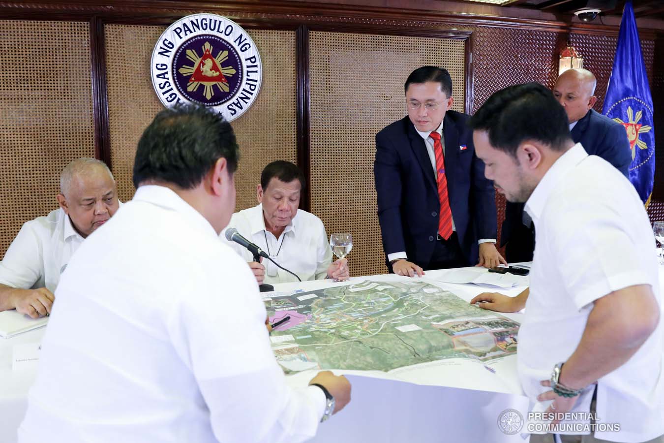 President Rodrigo Roa Duterte holds a meeting to discuss the updates on the Marawi Rehabilitation efforts at the Malacañan Palace on March 4, 2020. ROBINSON NIÑAL JR./ PRESIDENTIAL PHOTO