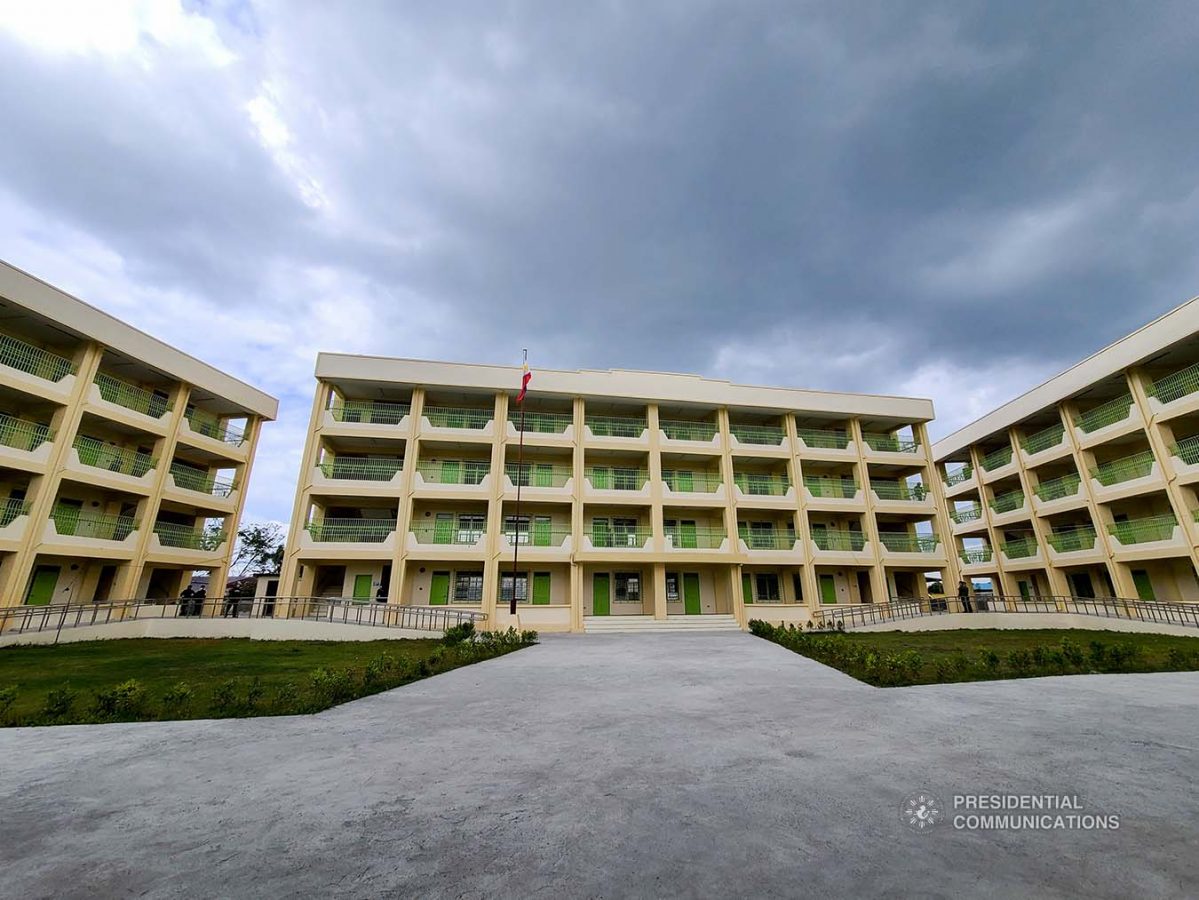 Photos of the newly constructed Gen. Gregorio H. Del Pilar Integrated School and Virginia Ramirez-Cruz High School buildings in Bulakan, Bulacan. President Rodrigo Roa Duterte led the inauguration ceremony of the school buildings on March 4, 2021. KING RODRIGUEZ/ PRESIDENTIAL PHOTO