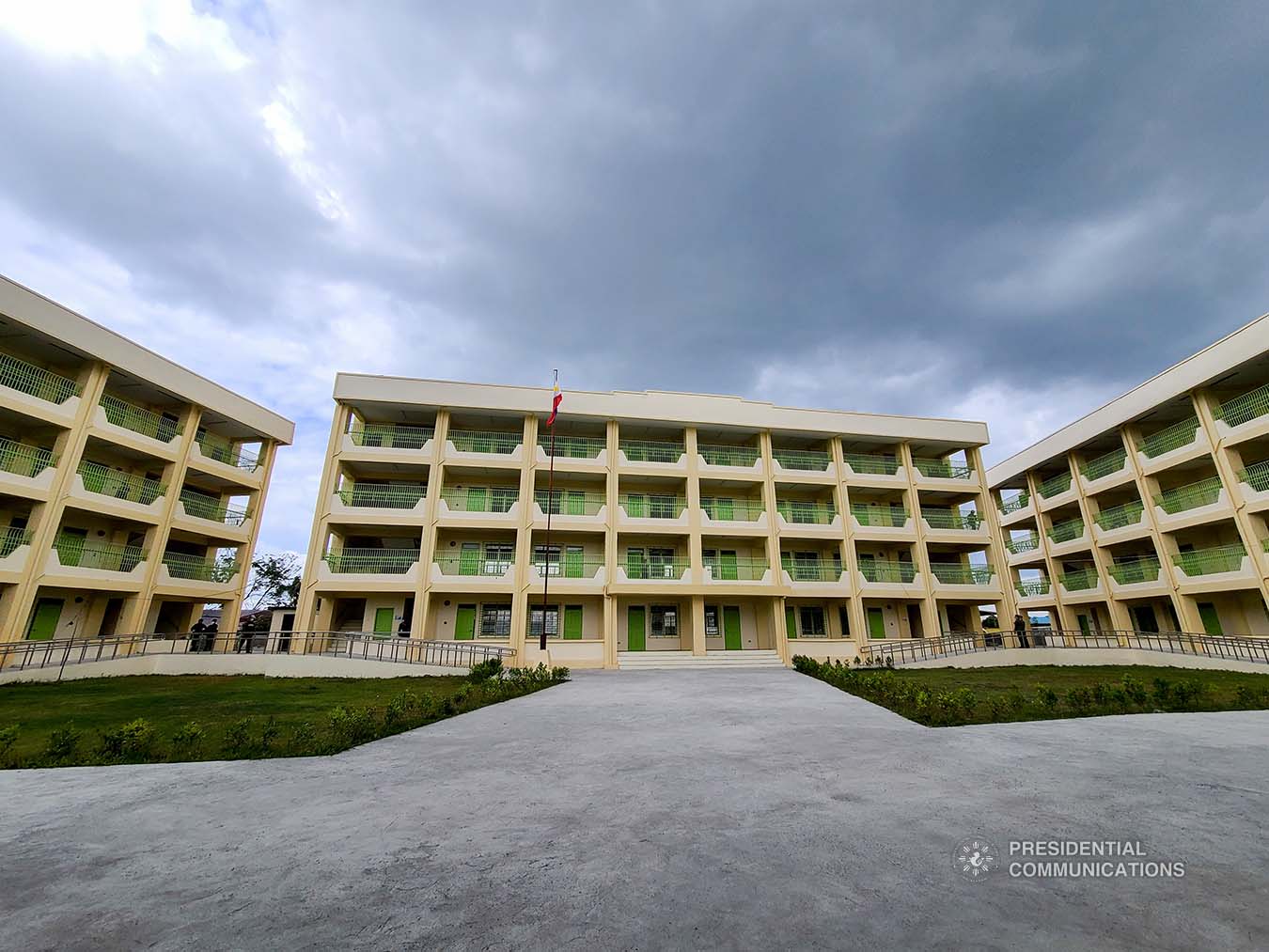 Photos of the newly constructed Gen. Gregorio H. Del Pilar Integrated School and Virginia Ramirez-Cruz High School buildings in Bulakan, Bulacan. President Rodrigo Roa Duterte led the inauguration ceremony of the school buildings on March 4, 2021. KING RODRIGUEZ/ PRESIDENTIAL PHOTO