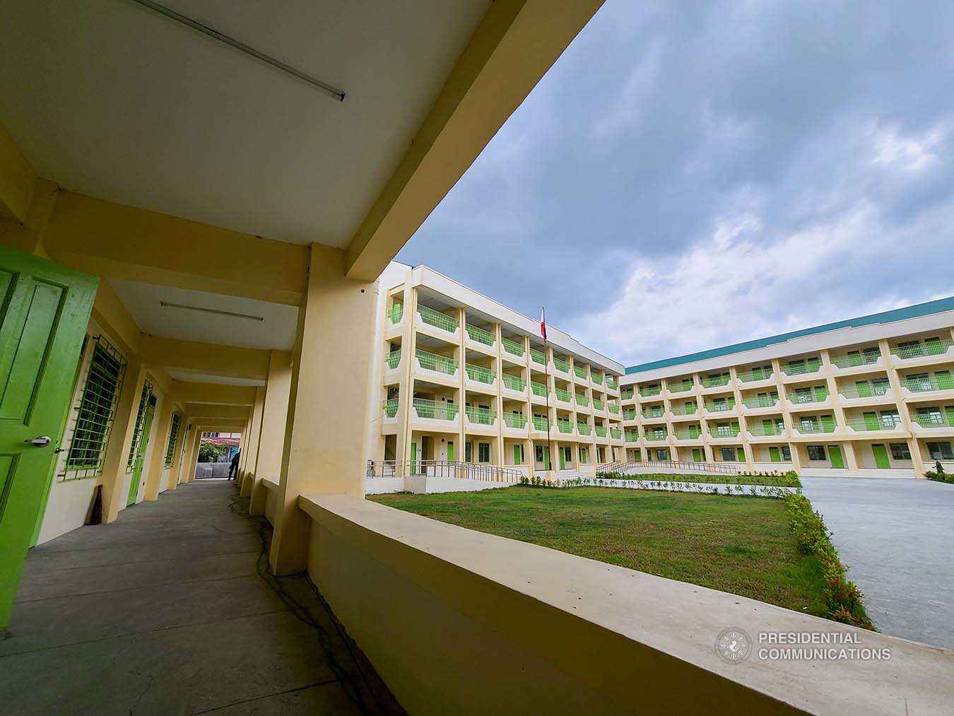 Photos of the newly constructed Gen. Gregorio H. Del Pilar Integrated School and Virginia Ramirez-Cruz High School buildings in Bulakan, Bulacan. President Rodrigo Roa Duterte led the inauguration ceremony of the school buildings on March 4, 2021.  KING RODRIGUEZ/ PRESIDENTIAL PHOTO