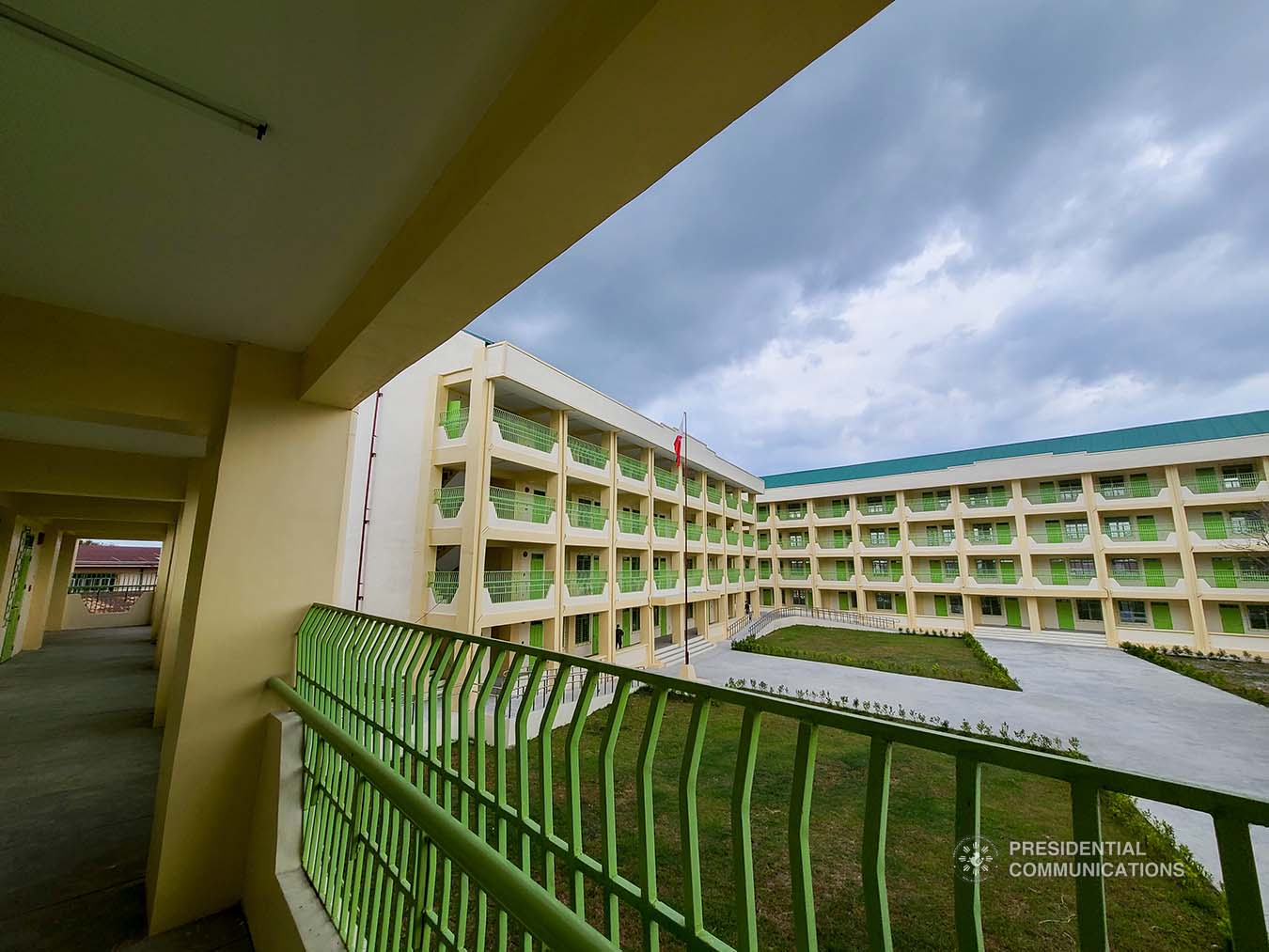 Photos of the newly constructed Gen. Gregorio H. Del Pilar Integrated School and Virginia Ramirez-Cruz High School buildings in Bulakan, Bulacan. President Rodrigo Roa Duterte led the inauguration ceremony of the school buildings on March 4, 2021.  KING RODRIGUEZ/ PRESIDENTIAL PHOTO