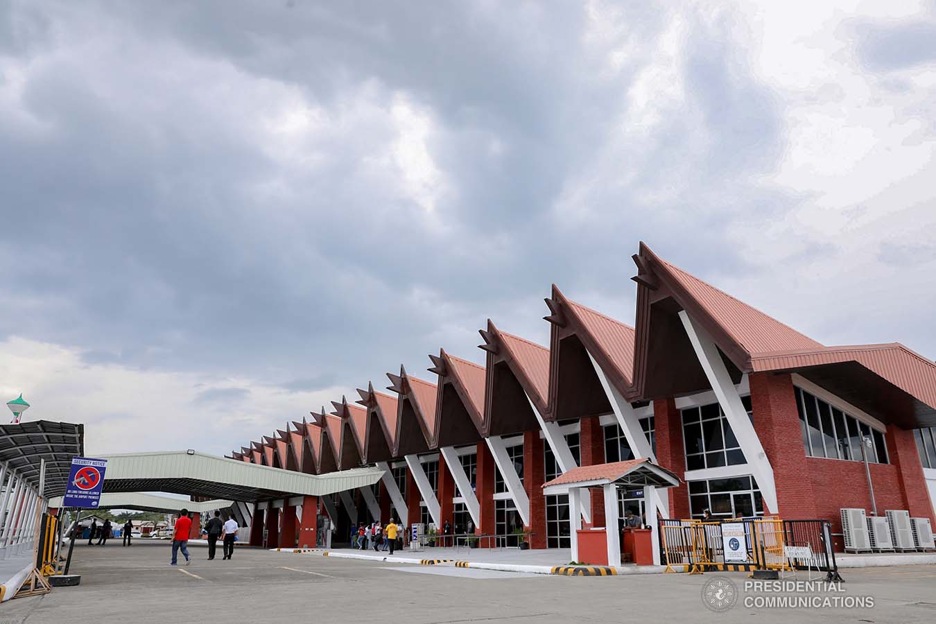 A facade photo of Zamboanga International Airport in Zamboanga City. President Rodrigo Roa Duterte conducted a walkthrough inspection in the development projects at the airport on December 2, 2021. TOTO LOZANO/ PRESIDENTIAL PHOTO