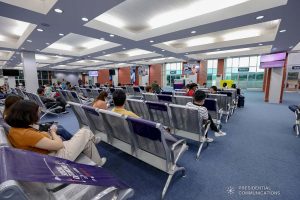 Photo of the newly renovated Passenger Terminal Building at the Zamboanga International Airport in Zamboanga City. President Rodrigo Roa Duterte conducted a walkthrough inspection of the development projects at the airport on December 2, 2021. TOTO LOZANO/ PRESIDENTIAL PHOTO