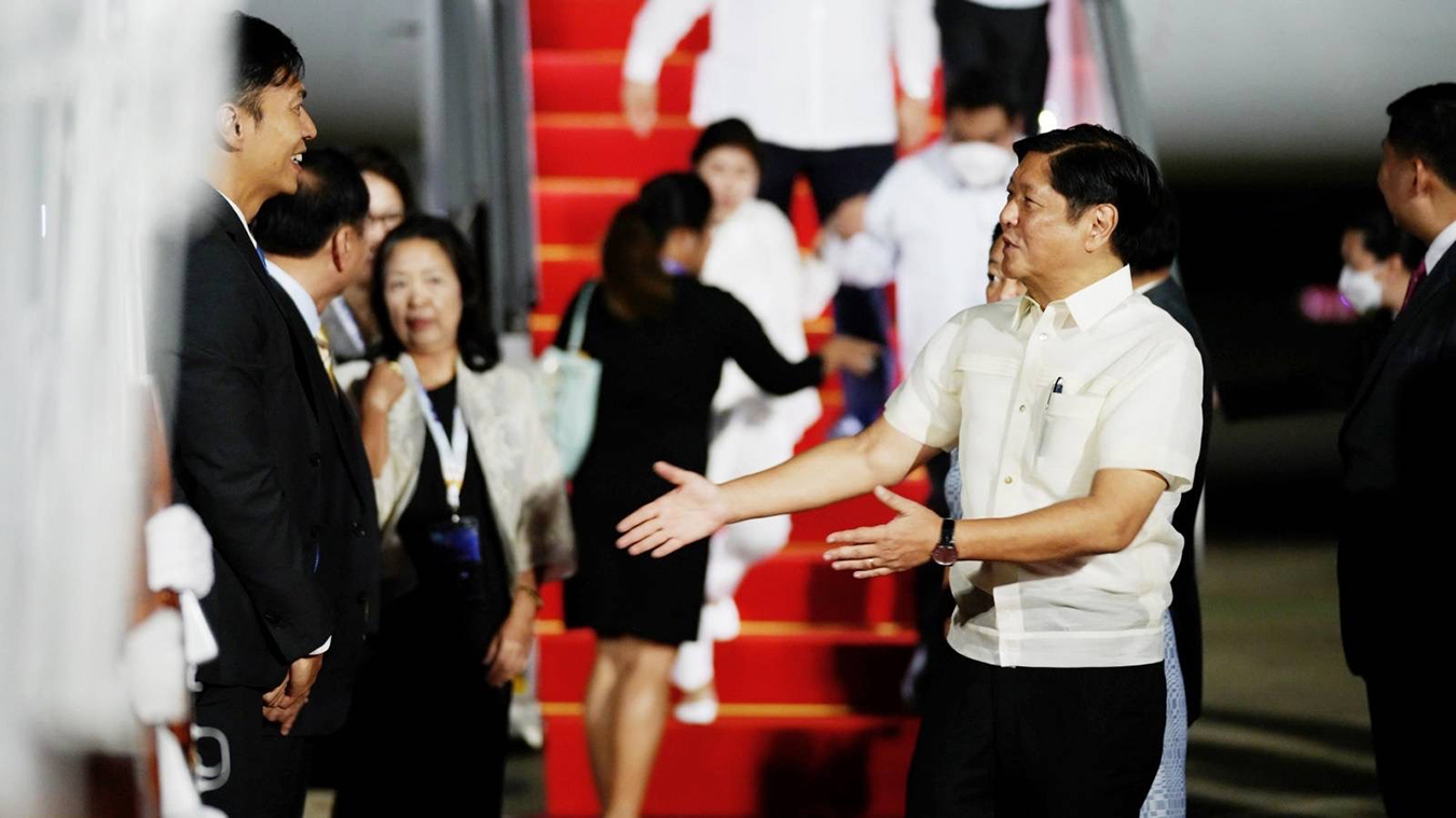 President Ferdinand R. Marcos Jr. arrived in Phnom Penh, Cambodia, Wednesday evening to attend the 40th and 41st Association of Southeast Asian Nations (ASEAN) Summits and Related Summits, his first participation in the summit as Philippine leader.