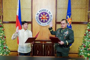 President Ferdinand R. Marcos Jr. has appointed Gen. Andres Centino as Chief of Staff of the Armed Forces of the Philippines. Centino replaces previous appointee, Lt. Gen. Bartolome Bacarro.