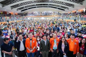 President Ferdinand R. Marcos Jr. on Wednesday visited areas battered by torrential rains in Misamis Occidental and led the distribution of some P16.04 million worth of assistance to affected families in the province.