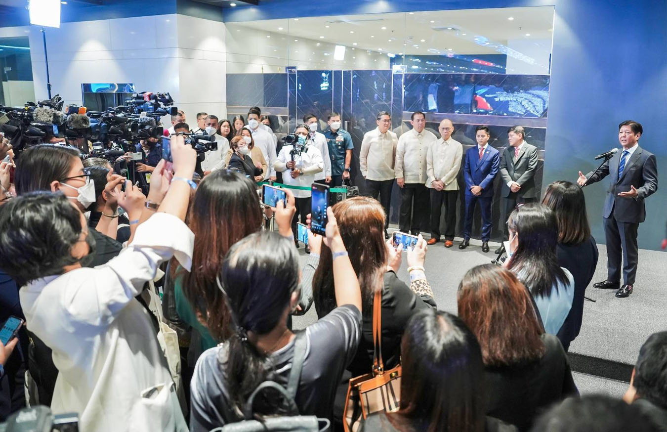 President Ferdinand R. Marcos Jr. on Thursday expressed gladness over a survey result showing increased approval rating about how he steers the country, and thanked those who continue to trust him and his administration.