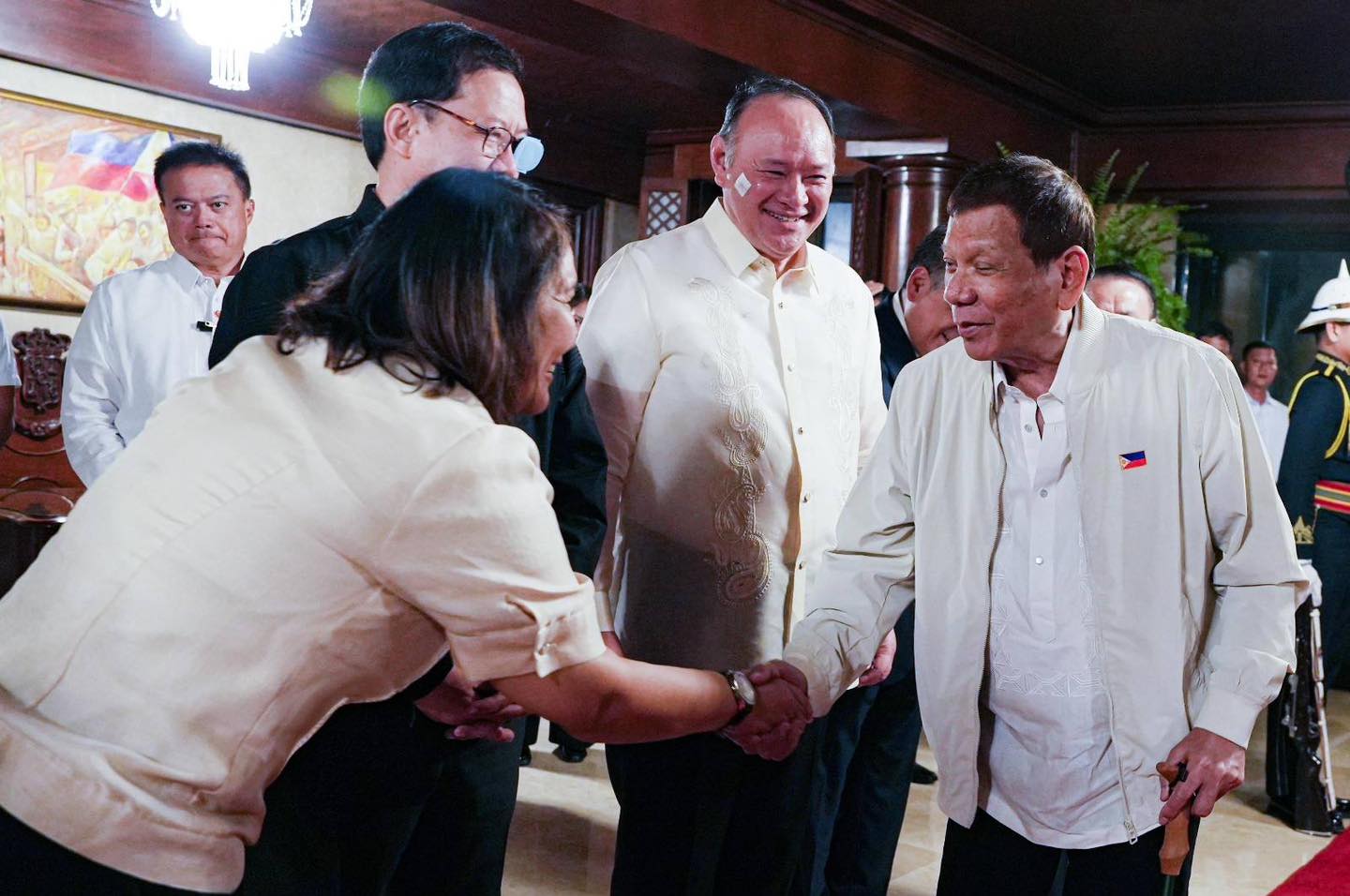 President Ferdinand R. Marcos Jr. met with former President Rodrigo Duterte at the Malacañan Palace on Wednesday evening where they discussed the latter’s recent meeting with Chinese President Xi Jinping in Beijing.