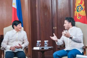 President Ferdinand R. Marcos Jr. warmly welcomed Montenegrin Prime Minister H.E. Dritan Abazović today, August 31. The leaders engaged in a discussion aimed at fortifying bilateral relations and identifying key areas of collaboration between the two nations.