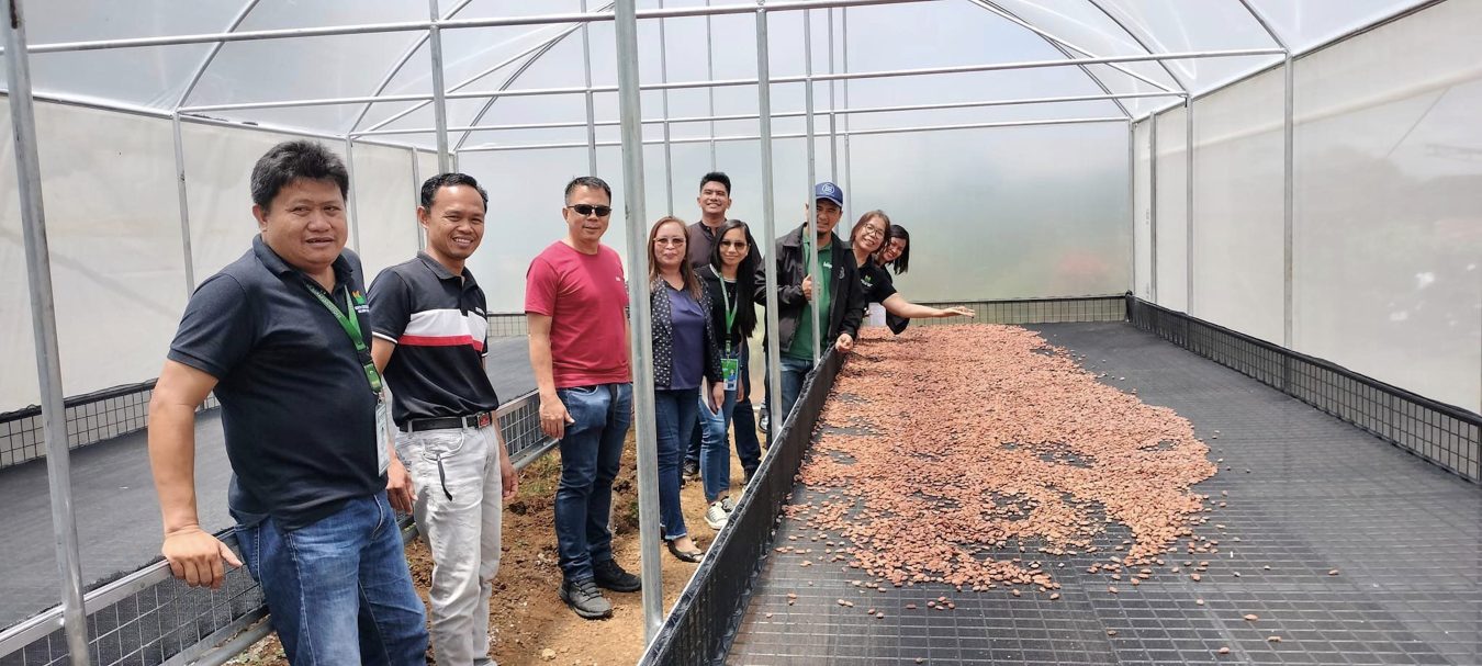 NoCot cacao and coffee planters receive drying facility agri