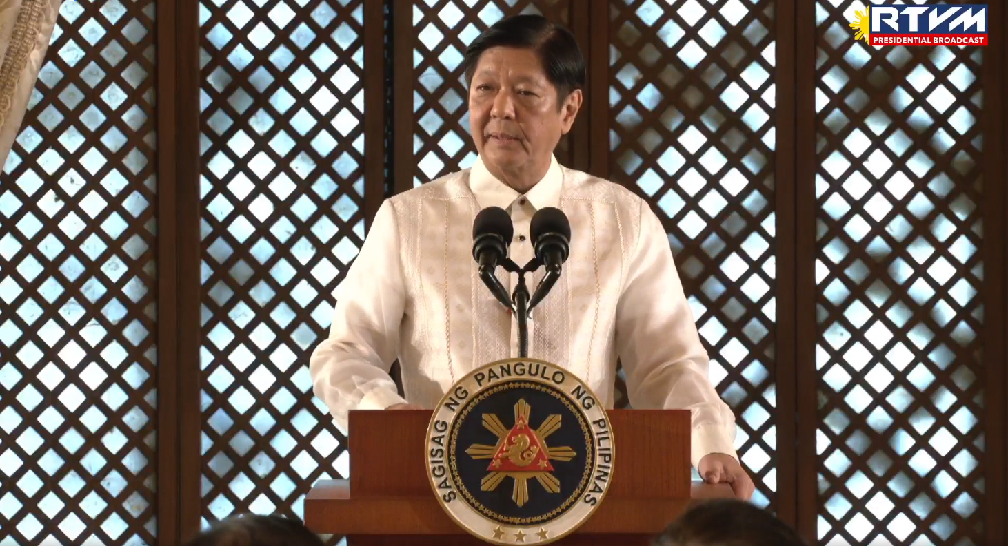 Speech by President Ferdinand R. Marcos Jr. at the ceremonial signing
