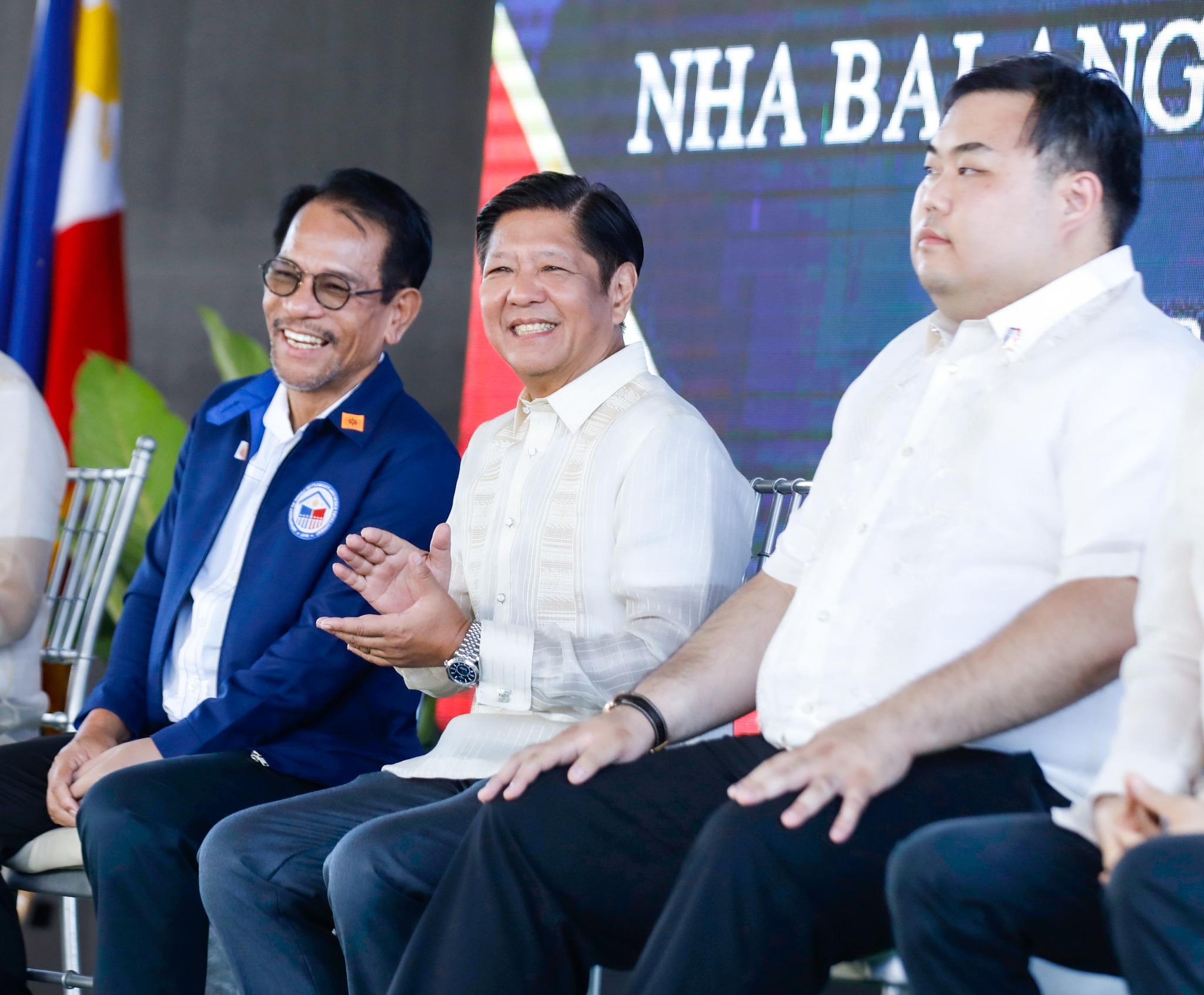 President Ferdinand R. Marcos Jr. on Tuesday led the ceremonial turnover of National Housing Authority (NHA)- Balanga low-rise housing project to 216 families situated beside the Talisay River which is a danger area in Balanga City, Bataan.
