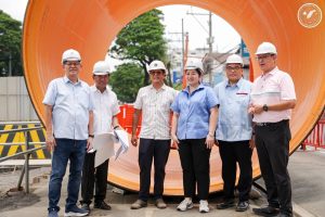 President Ferdinand R. Marcos Jr. on Monday inspected an infrastructure improvement project in Marikina City aimed at enhancing the natural drainage system and addressing the flooding problems in Metro Manila.